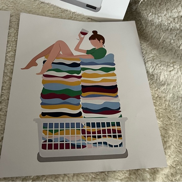 Laundry Room Set of 4 Prints - 8” x 10” - Picture 4 of 6